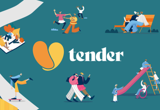 Tender brand and illustrations