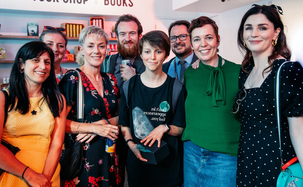 Olivia Colman, Aisling Bea and Tender Award winners